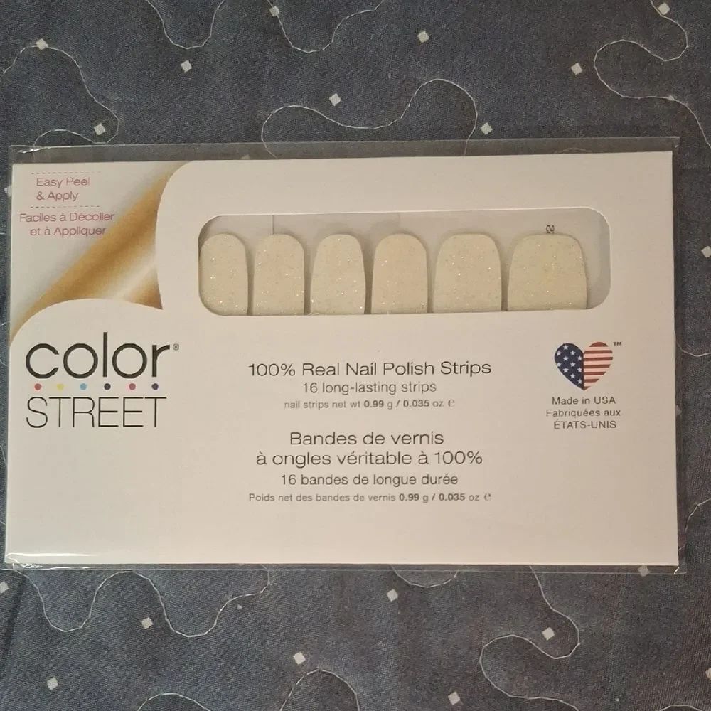 Color Street Couldn't Carrot Less Sparkling Glitter Nail Polish Strips
